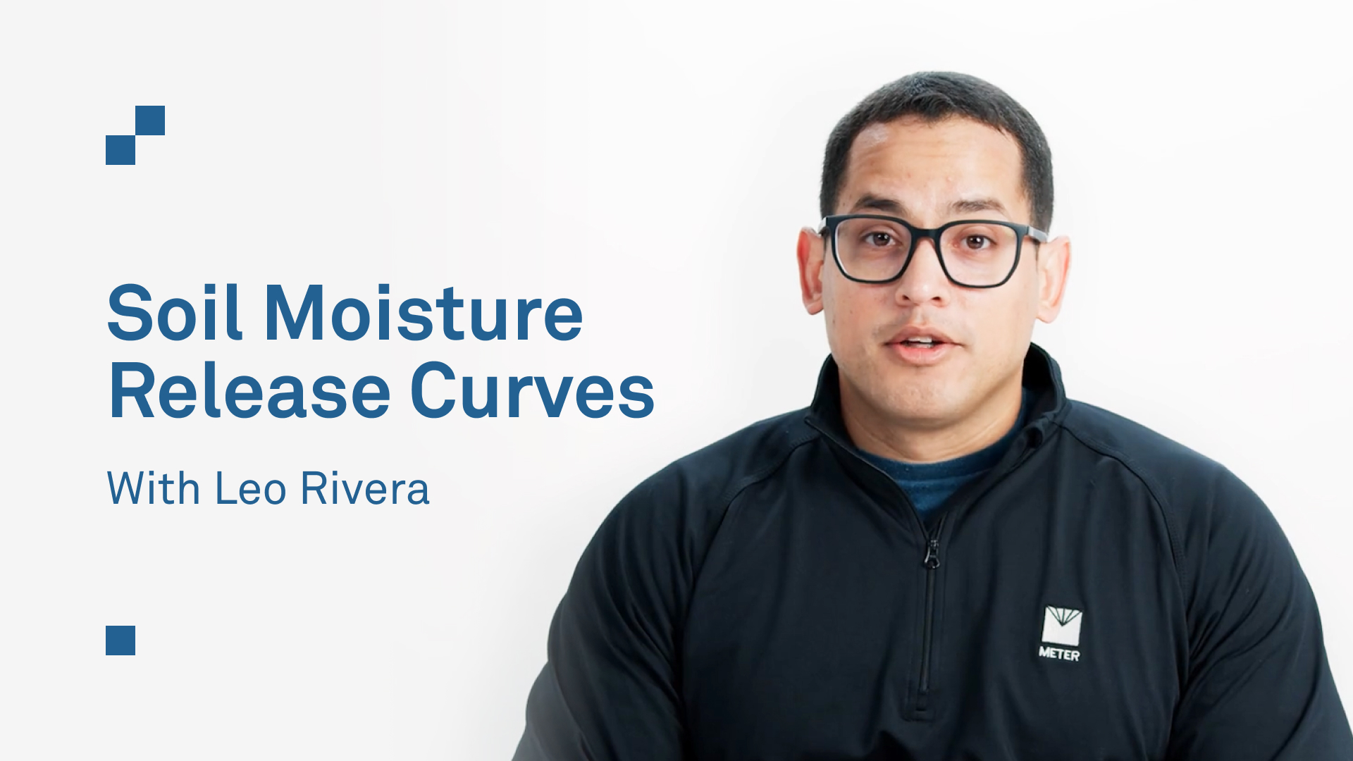 Soil moisture release curves