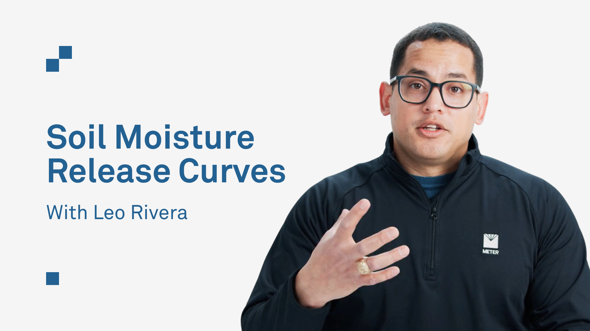 Soil moisture release curves